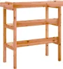 vidaXL Stôl na sadenie s policami hnedý 78x38x82,5 cm z Náhľad obrázku produktu 6