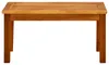 vidaXL Garten-Couchtisch 70x40x36 cm Massivholz Akazie Produktbild-Vorschau 1