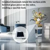 WISFOR Vasi in vetro, vaso da fiori 71 cm Vaso decorativo, Anteprima dell’immagine prodotto 9