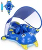 Baby Schwimmring mit abnehmbarem Sonnenschutz UPF 50+, für Produktbild-Vorschau 1