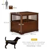 Cage pour chien PawHut, niche pour chien avec porte Voir les images du produit 3