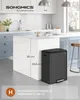 Mülleimer Küche, Mülltrennsystem 2 x 30 L, 2 Fächer, Produktbild-Vorschau 6