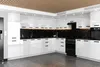 ULWEHOME | Eckküche 580 cm Weiß Hochglanz, Küchenmöbel-Set Produktbild-Vorschau 3