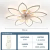 97W Blütenform LED Deckenleuchte mit RGB Backlight, Leise Produktbild-Vorschau 11