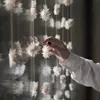 Papiergirlande Flake Schneeflocken - weiß Produktbild-Vorschau 2