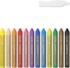 STAEDTLER Crayons de cire Noris junior set de 12 pièces Voir les images du produit 3