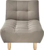 Recamiere ausklappbar - Stoff - Taupe - ESTEBAN Produktbild-Vorschau 1