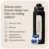 Asbirg | Glas Protein Shaker 700ml – BPA-frei, Produktbild-Vorschau 2