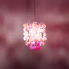 Hängeleuchte, rosa-pink, Metall, H 140cm Produktbild-Vorschau 6