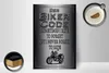 Holzschild Motorrad 20x30cm Biker Code never forget ride Produktbild-Vorschau 3