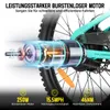 JOYSTAR : VTT électrique pour adolescents, roues de 24 Voir les images du produit 5