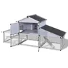 vidaXL Kurnik dla kur z wybiegiem i aluminiową budką lęgową Podgląd zdjęcia produktu 8