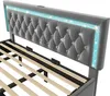Letto imbottito Flieks 180x200cm con USB e Type C, letto Anteprima dell’immagine prodotto 8