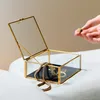 HOMLA Szkatułka na biżuterię GRAZIA z welurową wyściółką Podgląd zdjęcia produktu 4