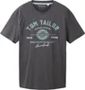 Tom Tailor T-Shirt Kurzarmshirt mit Rundhalsausschnitt und Produktbild-Vorschau 6