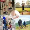 Collage of images showing people using foot care products in various settings. Anteprima dell’immagine prodotto