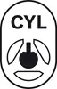 A black and white logo with the letters 'CYL' and a graphic symbol. Voir les images du produit