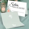 50 Tischkarten Schön dass du da bist Floral, Rose Love Produktbild-Vorschau 2