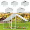 Hühnerstall 3x6x2m Hühnerhaus Freilaufgehege mit PE-Dach, Produktbild-Vorschau 1