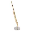 Model fletu mosiężnego ze stojakiem, instrument muzyczny, Podgląd zdjęcia produktu 3