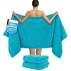 Hammetex Saunahandtücher 2er Set 80x200 cm – 100% Baumwolle Produktbild-Vorschau 1
