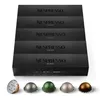 A set of Nespresso Vertuo coffee capsules and their packaging. Produktbild-Vorschau