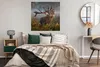 MuchoWow® Poster Hirsche - Geweihe - Pflanzen - Herbst Produktbild-Vorschau 4