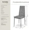 TecTake 404121, Šedá, 8 sedadlo/sedadel Náhled obrázku produktu 7