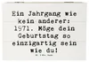 Mr. & Mrs. Panda Truhe Spruch 1971 Geburtstag 22 x 15 cm - Produktbild-Vorschau 1