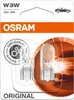 OSRAM ORIGINEEL W3W W2.1x9.5d 12V/3W (verpakking met 2 Productafbeelding-voorbeeld 2