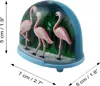 Schneekugel - Schüttelkugel - Flamingo Produktbild-Vorschau 5