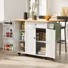 BEALIFE Carrello da cucina con ripiano estraibile, 3 Anteprima dell’immagine prodotto 2
