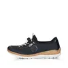 Rieker Slipper - Navy Synthetik Größe: 37 Normal Produktbild-Vorschau 71