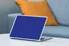 MuchoWow® Laptop Aufkleber Sticker Cover Blau - Einfarbig - Produktbild-Vorschau 4