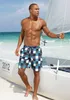 Buffalo Badeshorts blau-schwarz-kariert Größe XL Produktbild-Vorschau 2