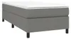vidaXL Boxspringbettgestell Dunkelgrau 80x200 cm Stoff Produktbild-Vorschau 1