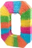 Pinata Zahl 0–9 – Schlagpinata für Kindergeburtstag, Party Produktbild-Vorschau 3