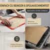WAIWO Silikon Backmatte 2er Set 42x30 cm – Platin-Silikon Produktbild-Vorschau 7