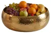 FineBuy Obstschale Rund Gold Schale Metall 35cm Tischdeko Produktbild-Vorschau 6