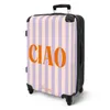 NoBoringSuitcases.com® Großer Koffer - Das Zitat "ciao" in Produktbild-Vorschau 2