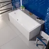 ECOLAM Badewanne Wave 160x80 cm + Schürze | Wanne Produktbild-Vorschau 1
