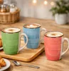 8x Kaffeebecher aus Keramik - Kaffee-Tasse in modernem Produktbild-Vorschau 6