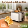 A kitchen counter with a toaster, bread, and plants. Produktbild-Vorschau