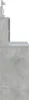 vidaXL Coiffeuse avec lampes LED gris béton 96x40x142 cm Voir les images du produit 5