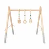 Holz-Spielbogen für Babys – 62 × 57 cm – mit 3 liebevoll Produktbild-Vorschau 1