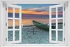 Wallario Wandbild mit Fenster-Illusion: Einsames Produktbild-Vorschau 1