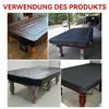 Billardtisch Abdeckung 7 Fuß 235 x 135 x 20 cm wetterfeste Produktbild-Vorschau 7