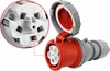 A close-up view of an industrial electrical connector, with a magnified inset showing the wiring terminals. Produktbild-Vorschau