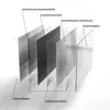 DEQORI Schneidebrett Glas 40x30 cm 'Gebürsteter Stahl' Produktbild-Vorschau 7