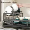 Geschirrständer, Geschirrtrockner, Abtropfgestell mit Produktbild-Vorschau 5